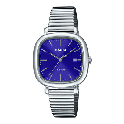 Casio General LTP-B166D-2AVDF Ladies Blue Dial Stainless Steel Band