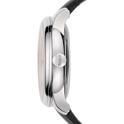 MIDO Baroncelli M039.207.16.106.00 Lady Day & Night Automatic MOP Dial Black Leather Strap