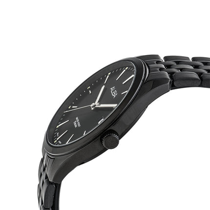 Alba AS9R09X1 Black Dial Black Stainless Steel Strap