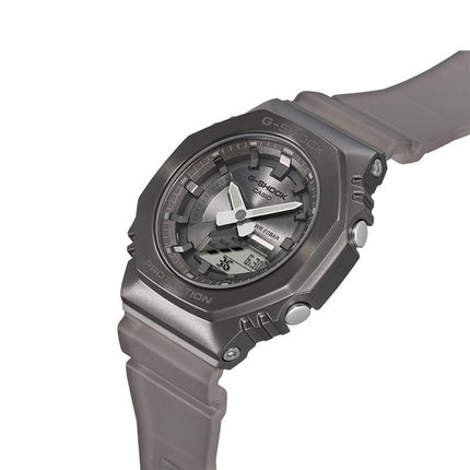 Casio G-Shock Women GM-S2100MF-1ADR CasiOak Midnight Fog Series Digital Analog Dial Grey Resin Band