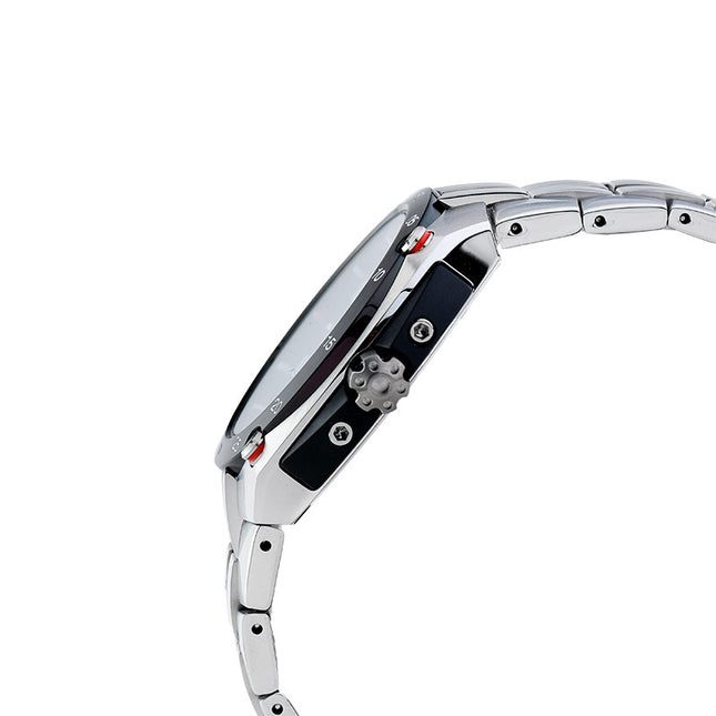 Seiko Sportura SRK023P1 Black Dial Stainless Steel Strap