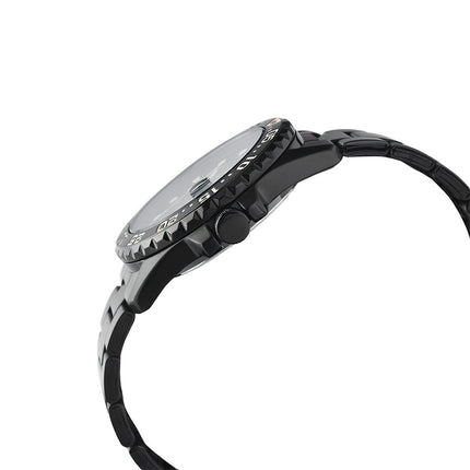 Alba Active AS9N23X1 Men Black Dial Black Stainless Steel Strap