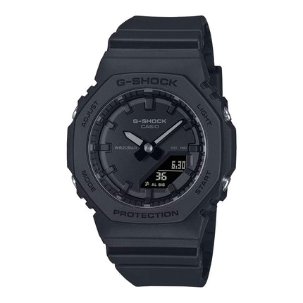 Casio G-Shock GMA-P2100BB-1ADR Ladies CasiOak Digital Dial Black Resin Band