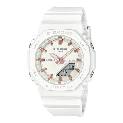 Casio G-Shock GMA-P2100M-7ADR CasiOak Digital Analog White Resin Band