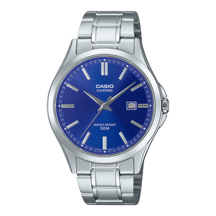 Casio General MTS-115D-2A1VDF Men Blue Dial Stainless Steel Band