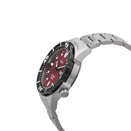 Alba AL4417X1 Automatic Men Red Dial Stainless Steel Strap
