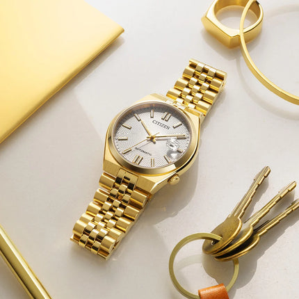Citizen Tsuyosa 60 NK0022-50A Automatic Gold-Tone Stainless Steel Sapphire