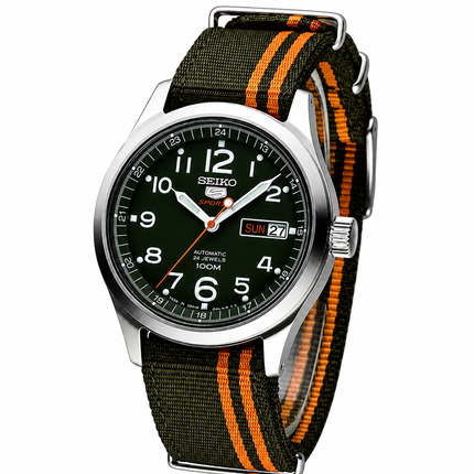 Seiko 5 Sports Automatic SRP275K1 Military