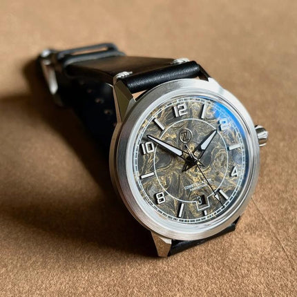 ZELOS COMET 39MM 'GOLD CARBON' Limited