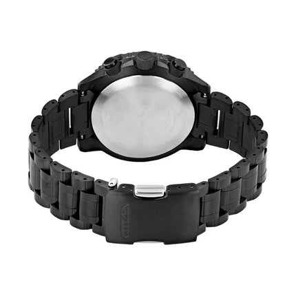 Citizen Promaster JY8085-81E Skyhawk Eco Drive Men Analog Digital Dial Black Stainless Steel Strap
