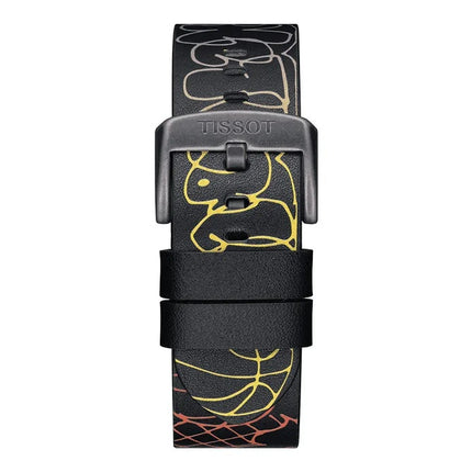 TISSOT T-Sport T116.410.36.067.00 Gent XL 3x3 Street Basketball Black Leather Strap + Extra Strap