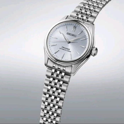 Seiko Presage SPB521J1 Classic Automatic Edo Silk Aijiro Light Blue Dial Stainless Steel Made in Japan