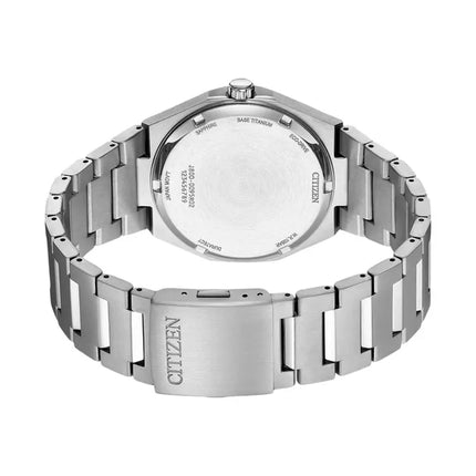 Citizen Eco Drive AW0130-85A Zenshin Super Titanium Silver Dial Titanium Strap