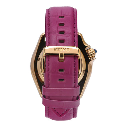 Seiko 5 Sports X Jojo Bizarre Adventure SBSA036 Giorno Giovanna Leather Strap Limited Edition (JDM)