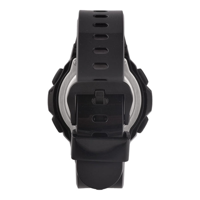 Casio General LWS-1200H-1A2VDF Pink Digital Dial Black Resin Band