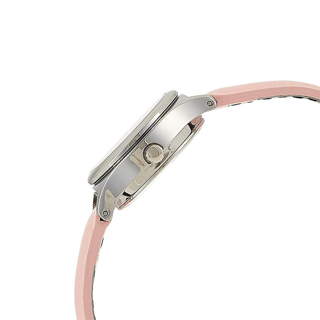 Casio General LTP-V006L-4BUDF Ladies Pink Dial Pink Leather Band