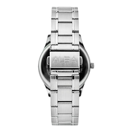 Alba Prestige ARX013X1 Men Dark Brown Dial Stainless Steel Strap