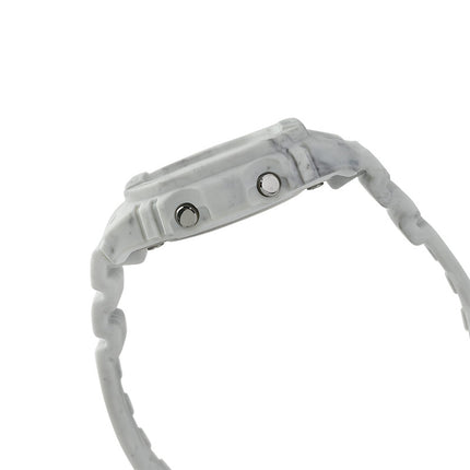 Casio G-Shock GMS-S5600RT-7DR Ladies Tough Solar Digital Dial White Resin Band