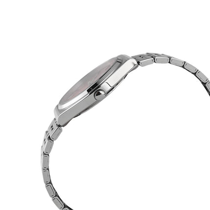 Casio General MTP-B145D-4A2VDF Red Dial Stainless Steel Band