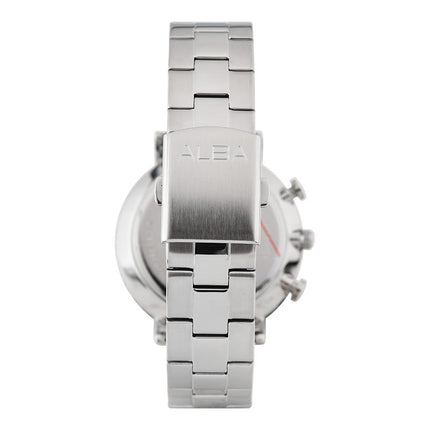 Alba Prestige AT3F63X1 Chronograph Men Silver Dial Stainless Steel Strap