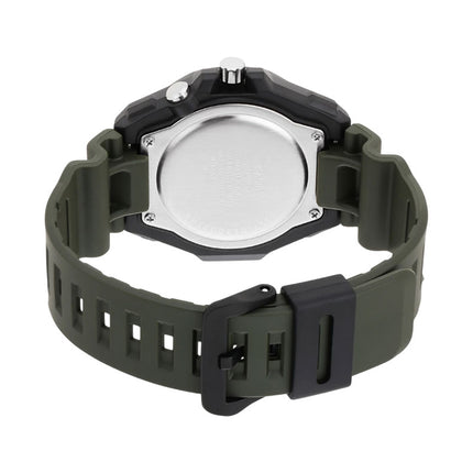 Casio General MW-620H-3AVDF Green Dial Black Resin Band