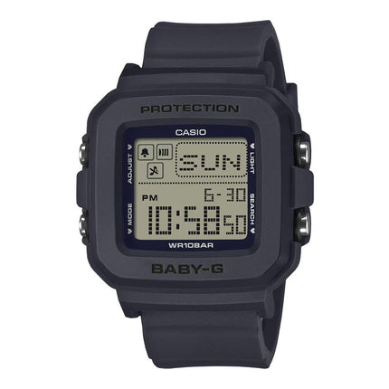 Casio Baby-G + Plus BGD-10KH-2CDR Digital Dial Navy Blue Resin Band + Case Holder Set