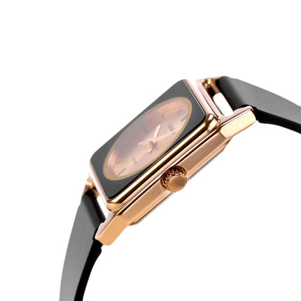 Casio General MTP-B170-5EVDF Men Rose Gold Dial Black Resin Band