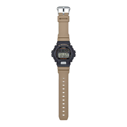Casio G-Shock DW-6900TU-1A5DR Two Tone Utility Color Series Digital Dial Sand Khaki Resin Band