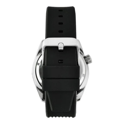 Alba Active AS9P09X1 Men Blue Black Gradation Dial Black Rubber Strap