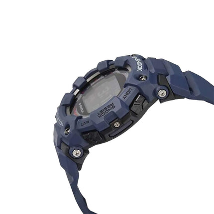 Casio G-Shock G-Squad GBD-100-2DR Black Digital Dial Blue Resin Band