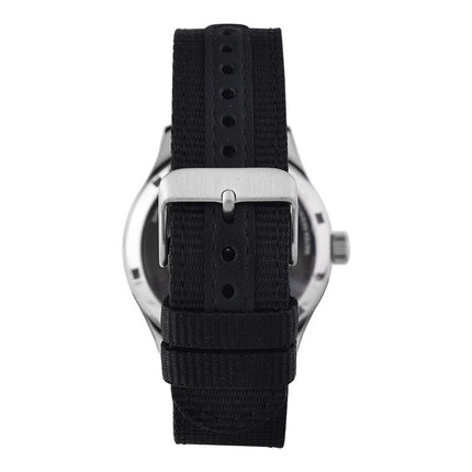 Alba Mechanical Field Military AL4223X1 Men Black Dial Black Nylon Strap