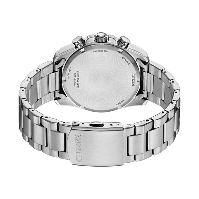 Citizen Chronograph CA4640-50E Eco Drive Black Dial Stanless Steel Strap