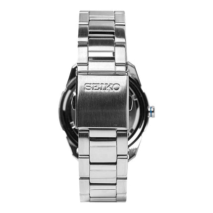Seiko Solar SNE257P1 White Dial Stainless Steel Strap