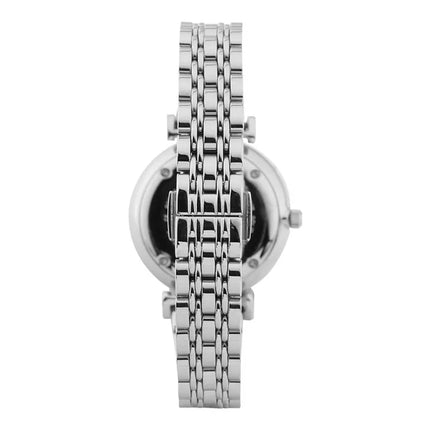 Emporio Armani Fashion AR1908 Ladies Mother of Pearl Dial Stainless Steel Strap