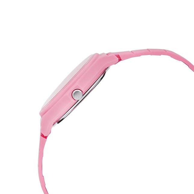 Casio General LQ-24B-4BDF Pop Ladies Analog Pink Dial Pink Resin Band