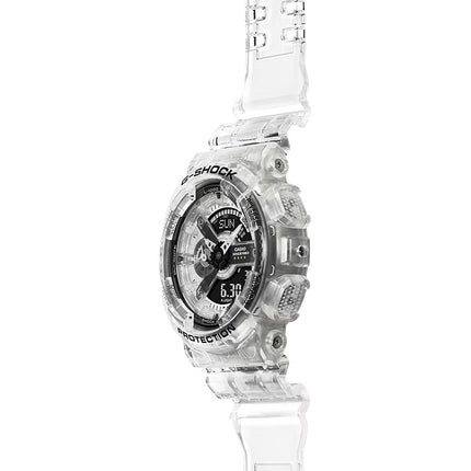 Casio G-Shock GA-114RX-7ADR 40th Anniversary Clear Remix Digital Analog Transparent Band