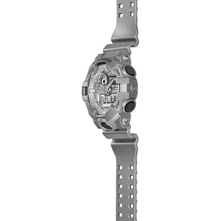 Casio G-Shock GA-700FF-8ADR Forgotten Future Series Digital Analog Dial Metalic Silver Resin Band