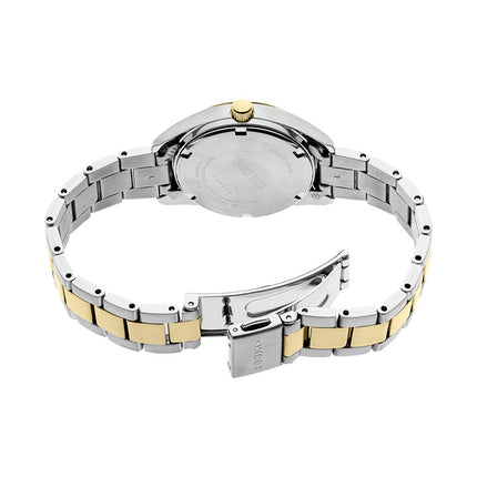 Seiko Classic SUR354P1 Gold Dial Dual Tone Stainless Steel Strap