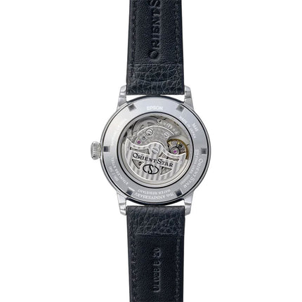 Orient Star M45 F7 RE-BS0003N Small Second Grey Dial Leather Strap 75th Anniversary Limited Edition