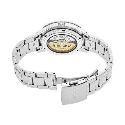 Seiko Presage SSA423J1 Automatic Open Heart White Dial Stainless Steel Strap