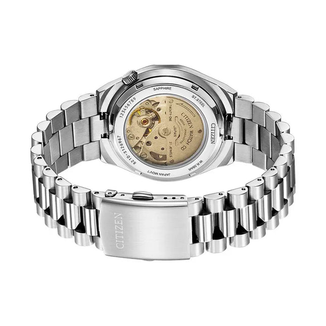 Citizen Mechanical NJ0158-89X Tsuyosa Pantone Colors Pink Dial Stainless Steel Strap Limited Edition