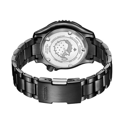 Citizen Promaster NY0135-80E Fugu Automatic Black Dial Black Stainless Steel Strap