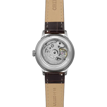 Orient Classic RA-BB0102E Bambino 36 Automatic Green Dial Brown Leather Strap