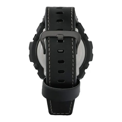 Casio G-Shock GST-S300GL-1ADR G-Steel Men Digital Analog Dial Black Leather Strap