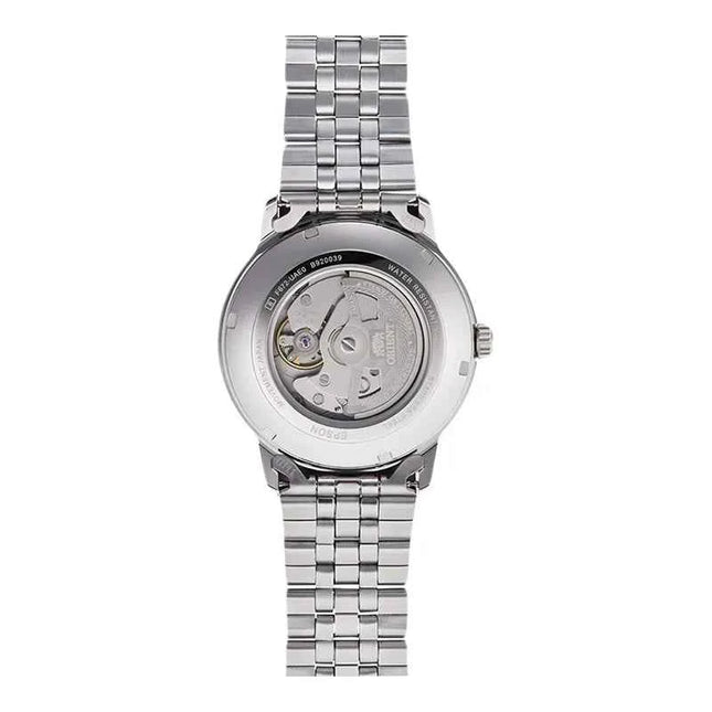 Orient Contemporary RA-AC0F01B Symphony III Automatic Black Dial Metal Strap