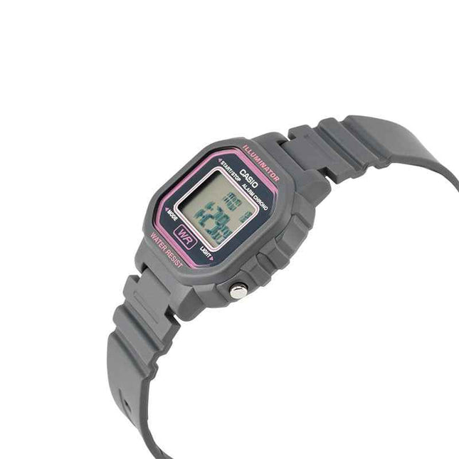 Casio General LA-20WH-8ADF Ladies Digital Dial Grey Resin Band
