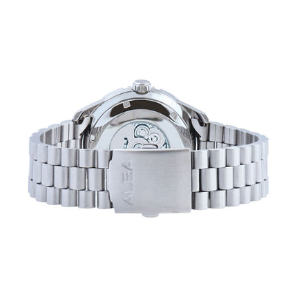 Alba Mechanical AL4745X1 Automatic Men Black Dial Stainless Steel Strap