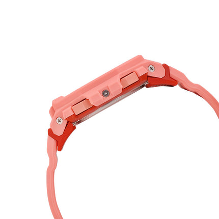 Casio G-Shock GMD-B300SC-4DR G-Squad Step Tracker Digital Dial Coral Orange Resin Band