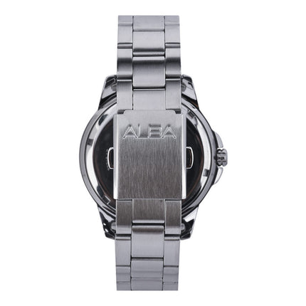 Alba Active AS9U07X1 Men Pepsi Blue Gradation Dial Stainless Steel Strap