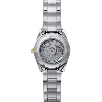 Orient Contemporary RA-AC0R01S Stretto Date Silver White Dial Metal Strap